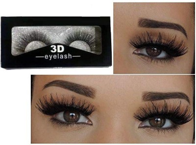 FELICECHIARA False Eyelashes 3D Natural Long Thick(Pack of 1)