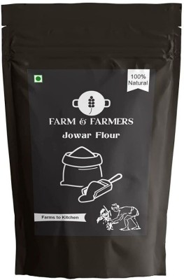 Farm & Farmers Premium Quality | Pure & Natural, Unadulterated Organic Jowar Atta | Sorghum(1 kg)
