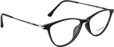 Gold Berg Full Rim Cat-eyed Frame(52 mm)