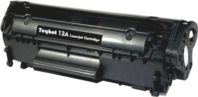 Teqbot Compatible 12A HP Cartridge For LaserJet 1010,1012,1015,1018,1020,1020 Printers. Black Ink Toner