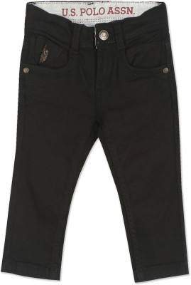 U.S. POLO ASSN. Regular Baby Boys Black Jeans