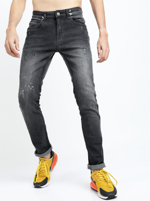 HIGHLANDER Slim Men Dark Grey Jeans