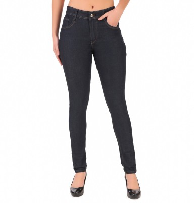 OLD JERSEY Skinny Women Dark Blue Jeans