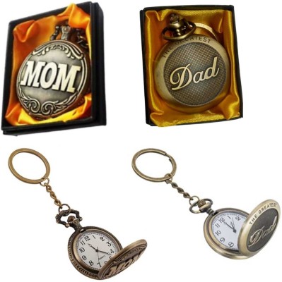 JAINSON MARTIN ANTIQE KEYCHAIN COMBO OF MOM AND DAD GANDHI KEYCHAIN Key Chain