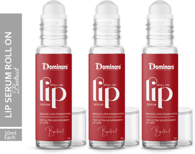 Dominaro Roll On Lip Serum Beetroot Brightening Pink Lip Serum Lightening & for Dry Lips(30 ml, PINK)