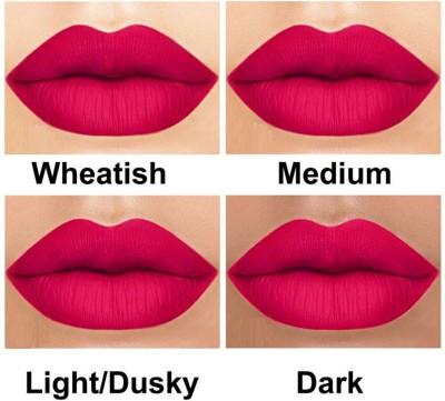 ADJD BEST MATTE FINISH LONG LASTING KISS PROOF LIPSTICK(PINK, 3 ml)