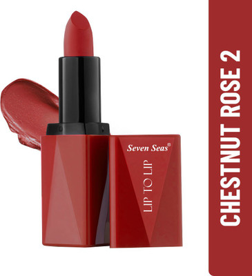 Seven Seas Lip To Lip Matte Lipstick High Coverage(Chestnut Rose-II, 4.2 g)