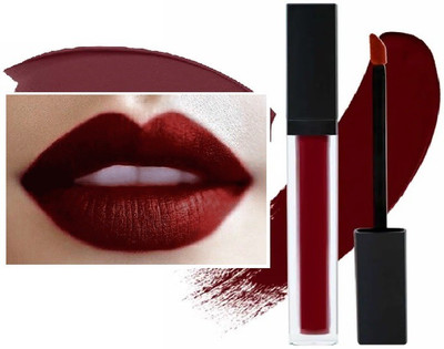 REIMICHI BEST KISS PROOF & MASK PROOF LONG LASTING MAROON MATTE ME LIPSTICK(MAROON, 3 ml)