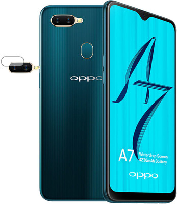 EJZATI Back Camera Lens Glass Protector for OPPO A7(Pack of: 1)