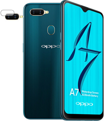 EJZATI Back Camera Lens Glass Protector for OPPO A7(Pack of: 1)