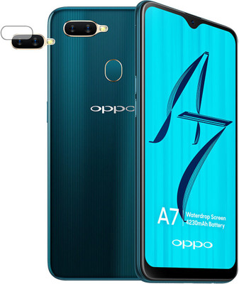 EJZATI Back Camera Lens Glass Protector for OPPO A7(Pack of: 1)