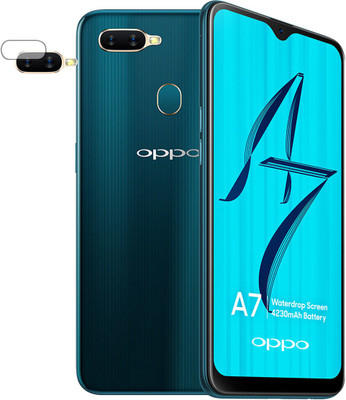 EJZATI Back Camera Lens Glass Protector for OPPO A7(Pack of: 1)