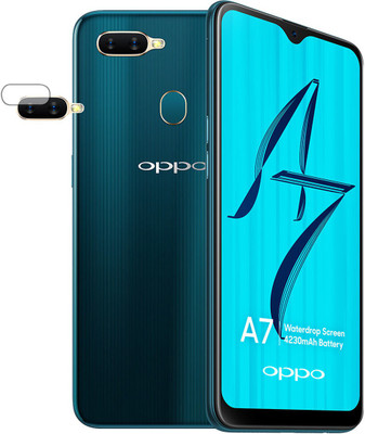 EJZATI Back Camera Lens Glass Protector for OPPO A7(Pack of: 1)