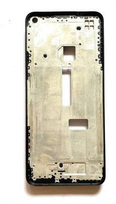 Sandreezz Realme Narzo 30 Pro (LCD Frame Middle Chassis) Front Panel(Black)
