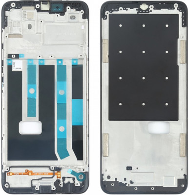 Sandreezz OPPO A15s (LCD Frame Middle Chassis) Front Panel(Black)