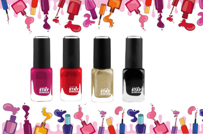 YAWI Super Stay Nail Enamel/Polish,Combo BIG 10 ml Bottle Each, (Pack of 4) MULTI COLOR(Pack of 4)