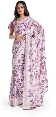 Ghan Sals Printed Daily Wear Georgette Saree(Pink)