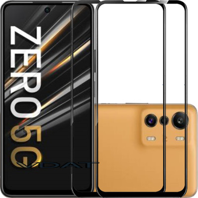 VDAT Edge To Edge Tempered Glass for Infinix Zero 5G(Pack of 2)