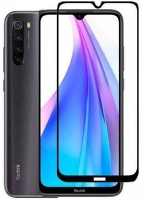 DSCASE Edge To Edge Tempered Glass for Mi Redmi Note 8T(Pack of 1)