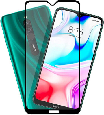 Nathaccessories Edge To Edge Tempered Glass for REDMI 8(Pack of 1)