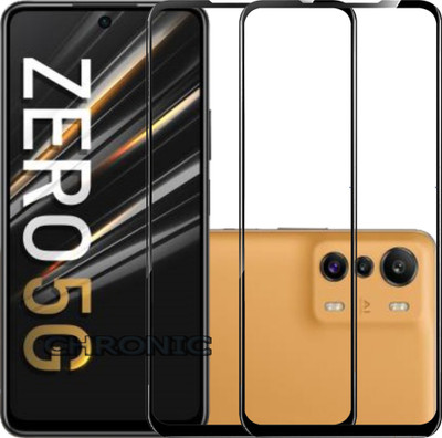 Chronic Edge To Edge Tempered Glass for Infinix Zero 5G(Pack of 2)