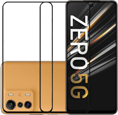 SPRITZEN Edge To Edge Tempered Glass for Infinix Zero 5G(Pack of 2)