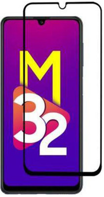 SM Styles Edge To Edge Tempered Glass for Samsung Galaxy M32(Pack of 1)