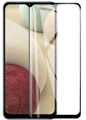 SM Styles Edge To Edge Tempered Glass for Samsung Galaxy M12(Pack of 1)