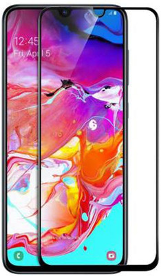 SM Styles Edge To Edge Tempered Glass for Samsung Galaxy A70s(Pack of 1)