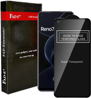 FAD-E Tempered Glass Guard for OPPO Reno7 5G, OPPO Reno 7, OnePlus Nord CE2 5G, OnePlus Nord CE 2 5G(Pack of 1)