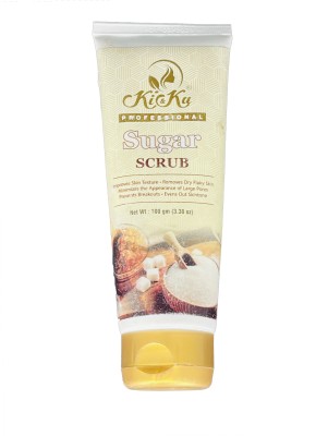 Ki & Ka Sugar Scrub to Remove Dark Flaky Skin, Minimize Large Pores (100 gm) Scrub(100 g)