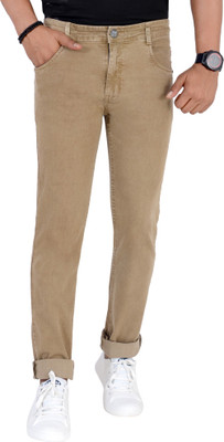 M.R. FASHION Regular Men Beige Jeans