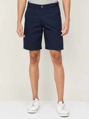 CODE by Lifestyle Solid Men Blue Casual Shorts