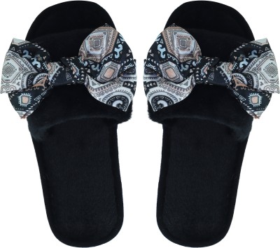 Dekkin Women Slides(Black , 5.5)