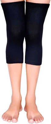 NUBICO .Knee cap Brace For Joint Pain & Arthritis Relief Knee Support(Black)