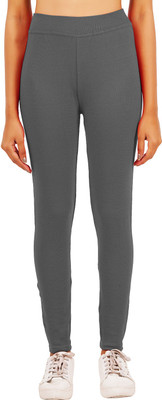 Naughty Little Solid Women Grey Tights