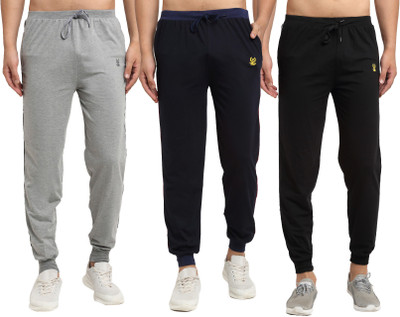 MACK JONNEY Self Design Men Multicolor Track Pants