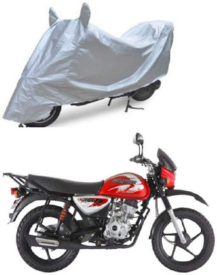 A2D Two Wheeler Cover for Bajaj(Boxer BM 150, Silver)
