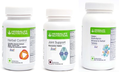 Herbalife Nutrition HERBAL CONTROL -90 TABLET +JOINT SUPORT- 90 TABLET +MULTIVITAMIN -90 TABLET(3 x 30 Tablets)