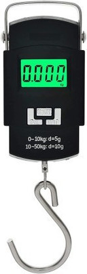 Maitri Enterprises Portable Luggage Weighing Scale Weighing Mini Pocket Weighing machine Weighing Scale(Black)