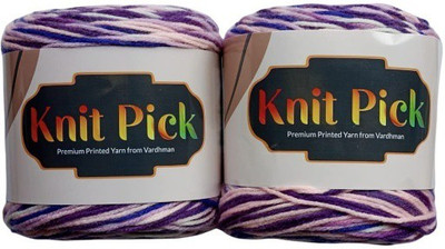 JEFFY Vardhman Knit Pick Wool Knitting Yarn, 300 gm Shade no-11