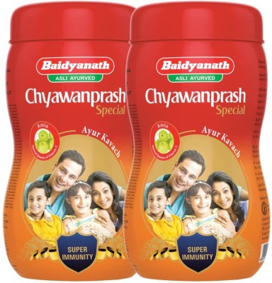 Baidyanath Chyawanparsh Special - Natural Immunity Booster - 1Kg Each (Pack of 2)(Pack of 2)