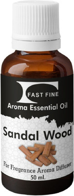 FAST FINE Sandal Wood Aroma Essential Diffuser Oil Pure 50 ML(50 ml)