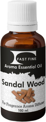 FAST FINE Sandal Wood Aroma Essential Diffuser Oil Pure 100 ML(100 ml)