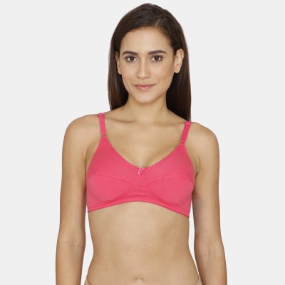 Rosaline By Zivame Women T-Shirt Non Padded Bra(Red)