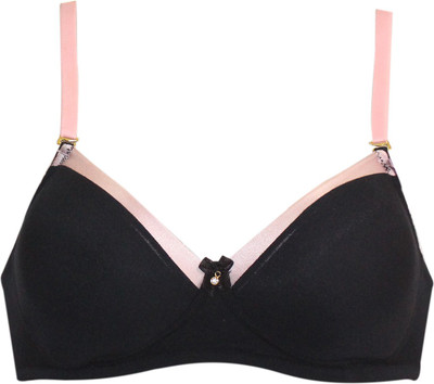 DAZZLE DB513 Women Push-up Lightly Padded Bra(Black)