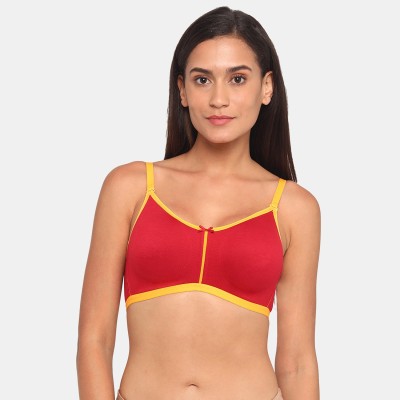 Rosaline By Zivame Women T-Shirt Non Padded Bra(Red)