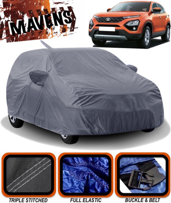 MAVENS Car Cover For Tata Harrier (With Mirror Pockets)(Grey)
