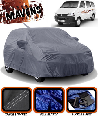 MAVENS Car Cover For Maruti Suzuki Eeco (With Mirror Pockets)(Grey)
