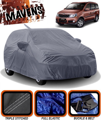 MAVENS Car Cover For Mahindra Xylo (With Mirror Pockets)(Grey)